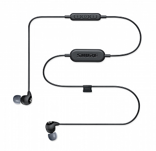 Вставные Bluetooth наушники (затычки) с микрофоном Shure SE112-K-BT1. 